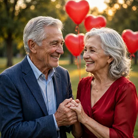 Senior Couple Valentine