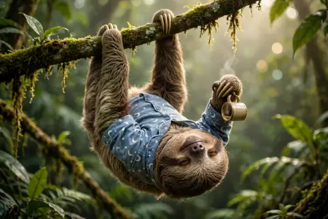 Lazy Sloth Monday