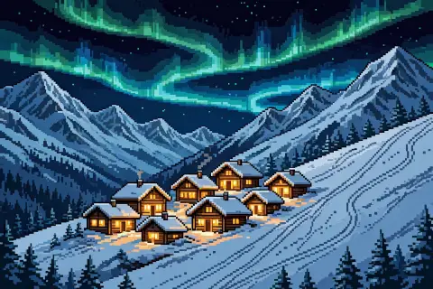Snow Village Lights