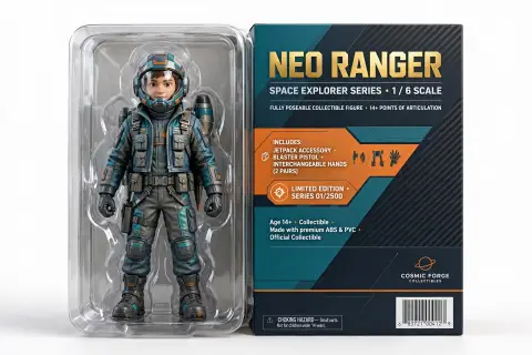 Toy Action Figure Box