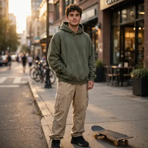 Urban Attitude Young Man
