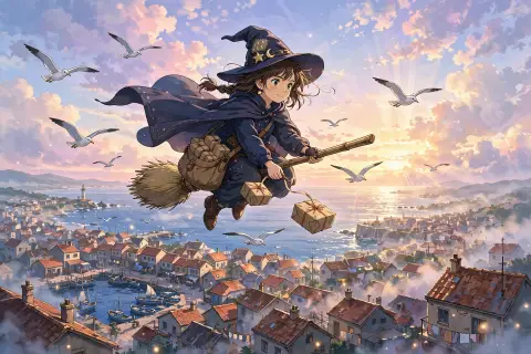 Witch Delivery Dawn