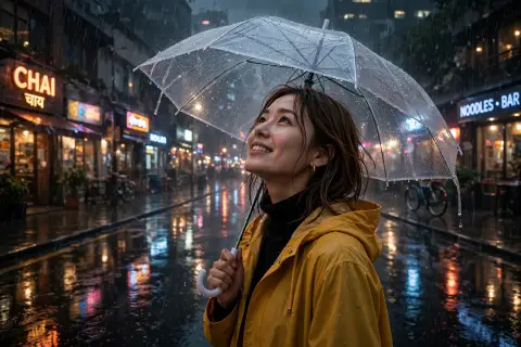 Woman Monsoon